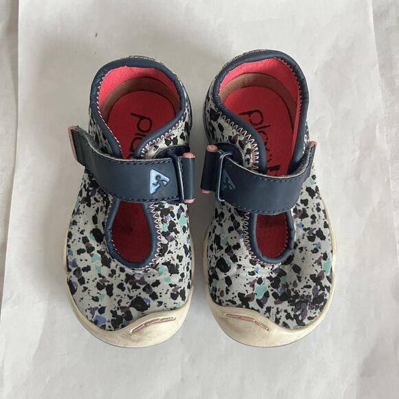 PLAE Kids Sneakers with Navy and Pink Accents - Picture 3 of 7